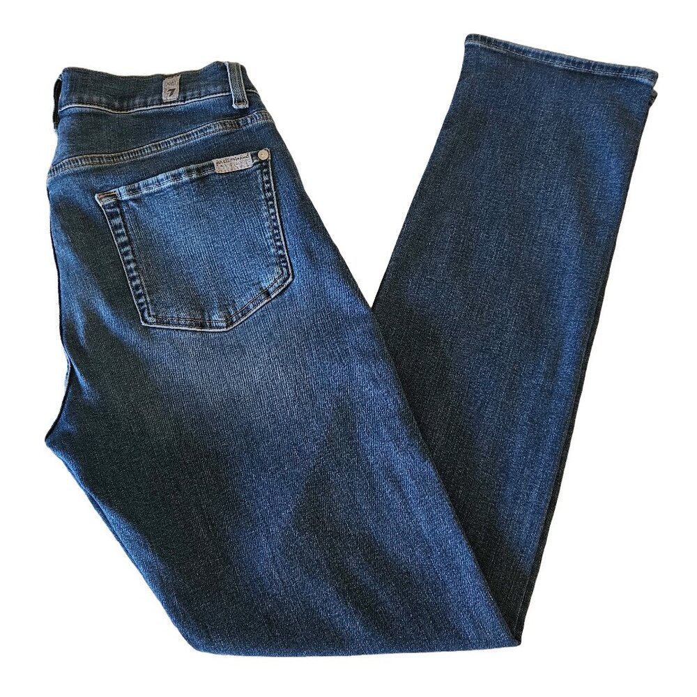 Seven For All Mankind Slimmy Camplin Women’s Jeans Size 30 Stretch Denim
